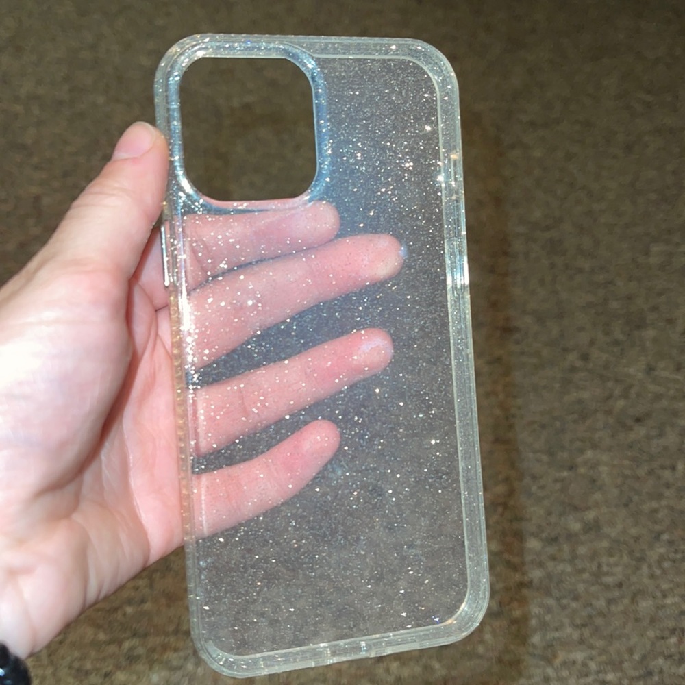 iPhone 12 Pro Max glitter case